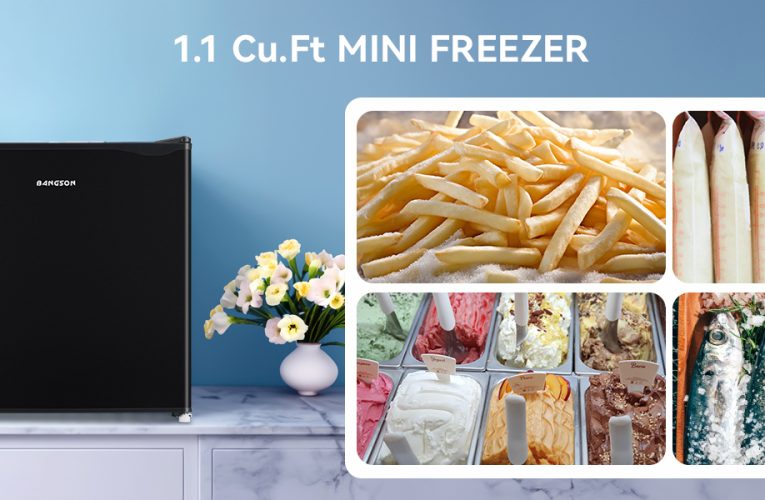 Only $77, Buy Now! Upright Freezer,1.1Cu.ft Mini Freezer with Removable Shelf, Single Door Compact Mini Freezer, Small freezer for Home/Dorms/Apartment/Office (Black)